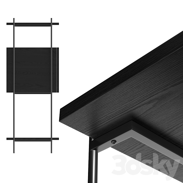 Hubsch Console table 3d