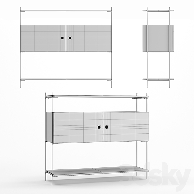 Hubsch Console table 3dskyfree
