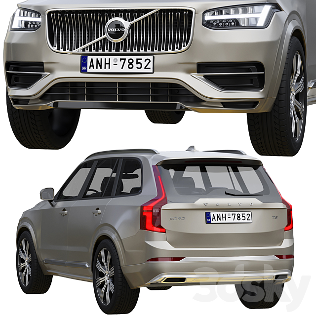 Volvo XC90 3dsky