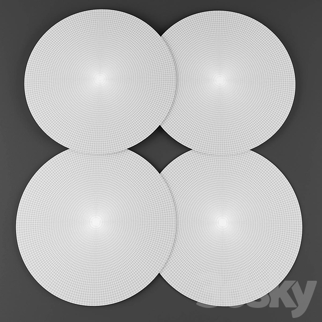 Round rugs03 3dsky