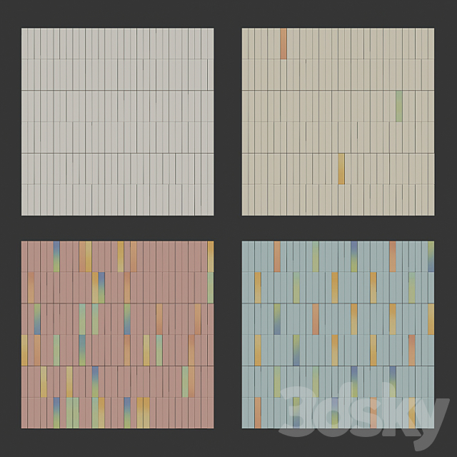 41zero42 Spectre tile 3dmodel