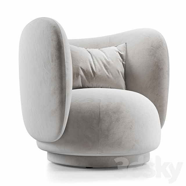 Rico Lounge Chair 3DSMax File - thumbnail 1