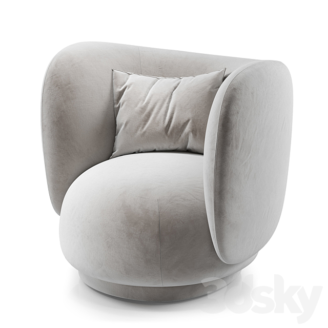 Rico Lounge Chair 3DSMax File - thumbnail 3