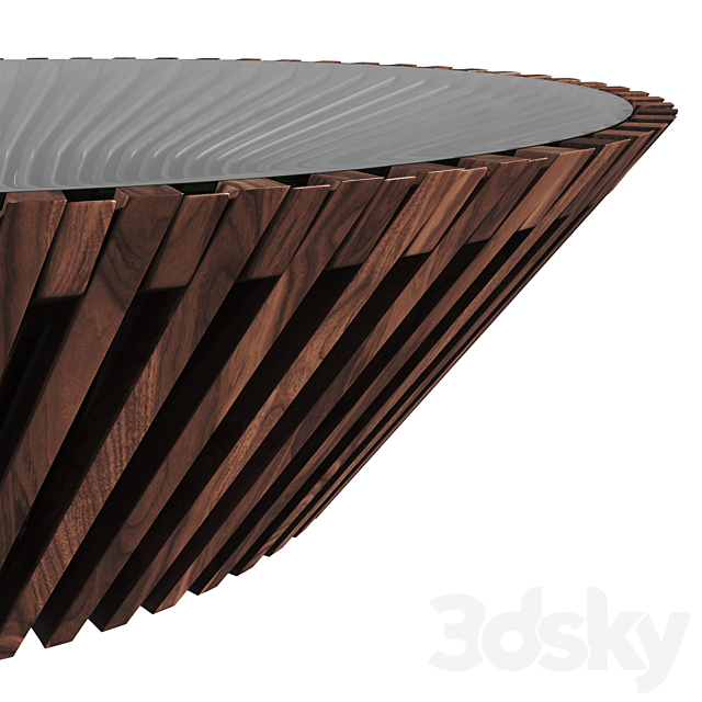 coffee table YIN & YANG table from Riva1920 3dsky