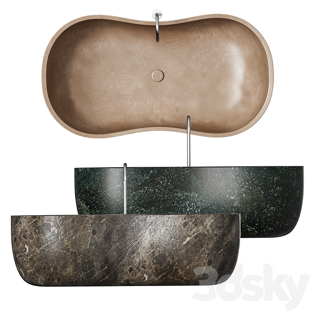 Salvatori ANIMA Bathtub 3DS Max Model - thumbnail 3