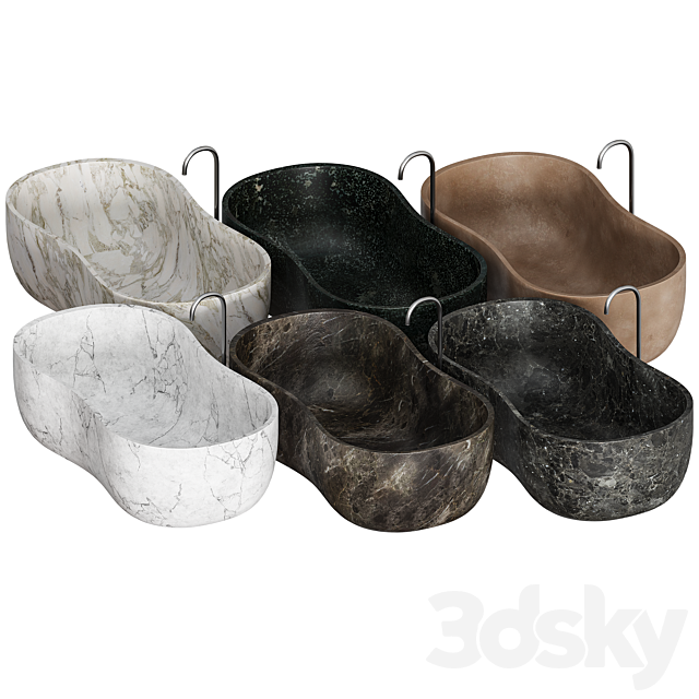 Salvatori ANIMA Bathtub 3DS Max Model - thumbnail 4