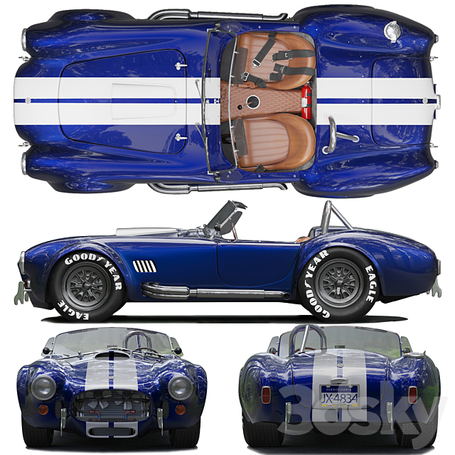 Shelby Cobra 427 3d