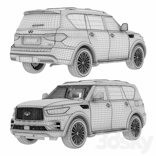 INFINITI_QX80 3d Download