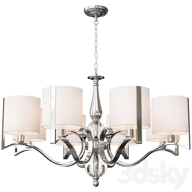 Newport Chandeliers Set 3d