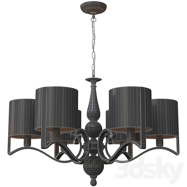 Newport Chandeliers Set 3dsky