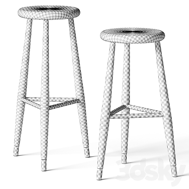 Eikund Jaer Bar Stools 3d