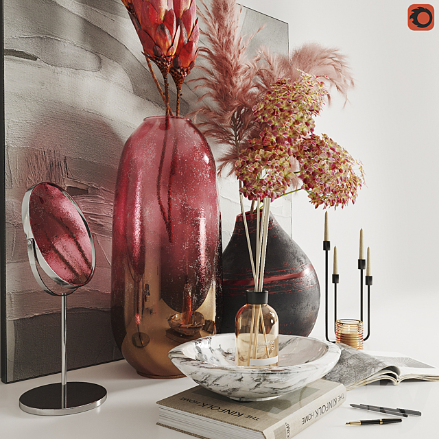 Decorative set 27 3dsky