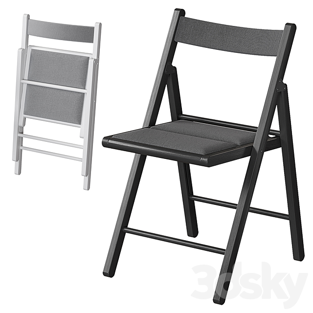 Terje Terier Folding Chair Ikea 3DSMax File - thumbnail 1