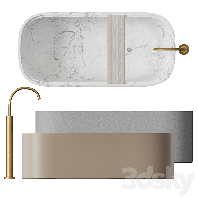 COCOON PB BATHTUB 3dsky