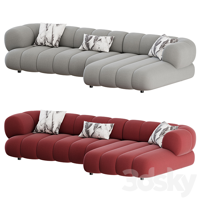 Intermede Modular Sofa by Roche Bobois 3dmodel