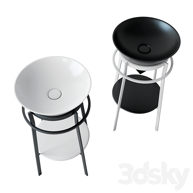 Metal structure CONO Сolors Kerama Marazzi 3DS Max Model - thumbnail 6