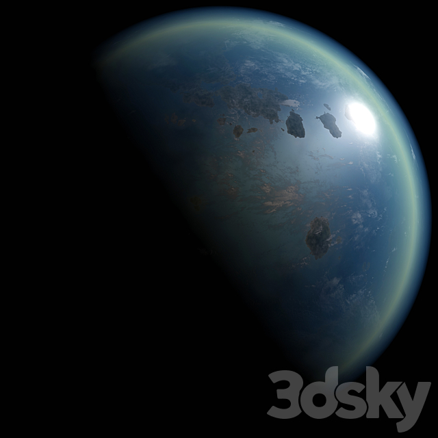 Planet 3dsky