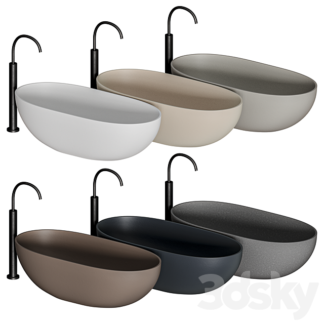 Cocoon Atlantis Bathtub 3d