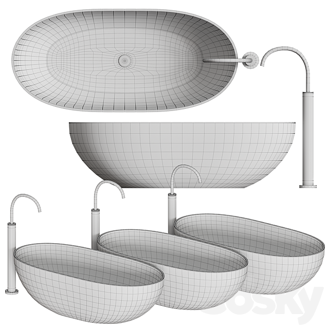 Cocoon Atlantis Bathtub 3dskyfree