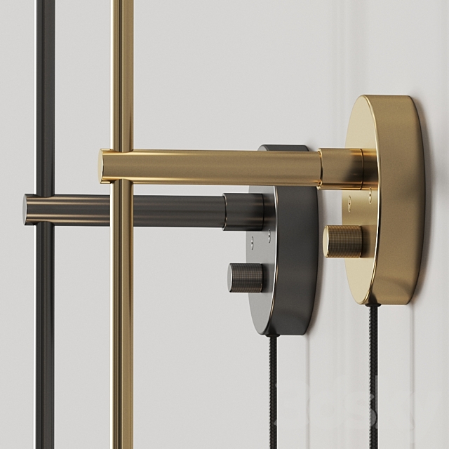 101 Copenhagen Drop Wall Lamp Bulb 3d