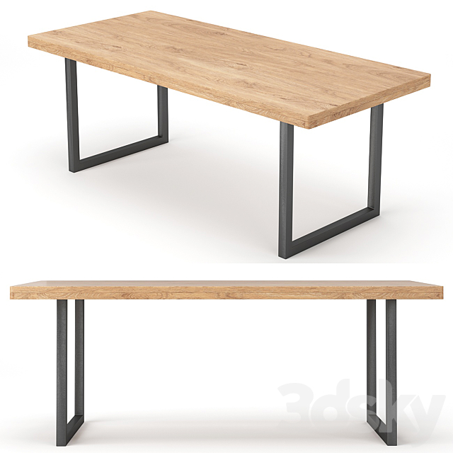 Dining Table 95 3dsky