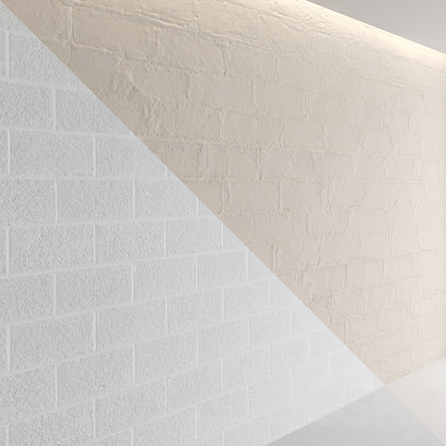 Block wall set 01 3dskyfree
