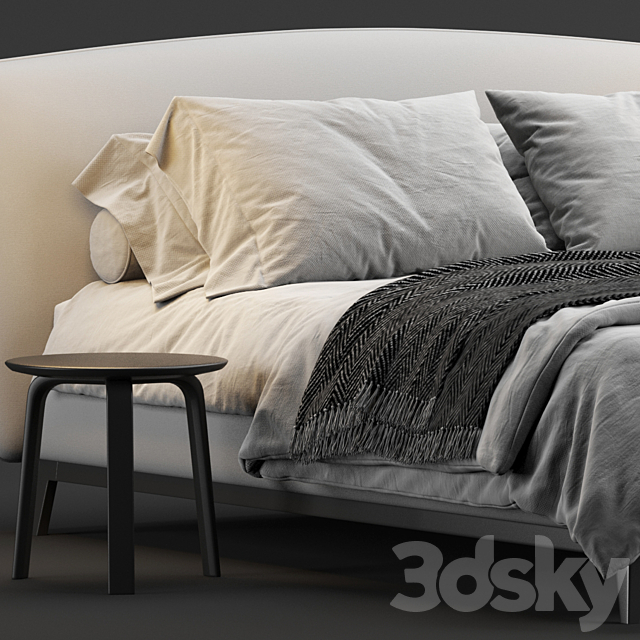 Flou olivier bed 3d