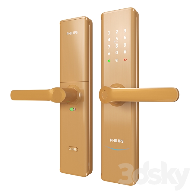 Philips EasyKey 7300 3DSMax File - thumbnail 4