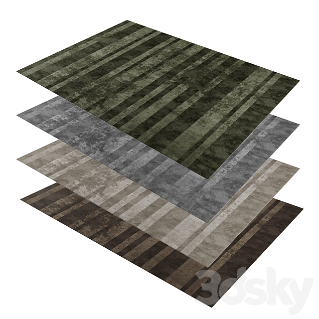 Vid Minotti Carpet Set 3d