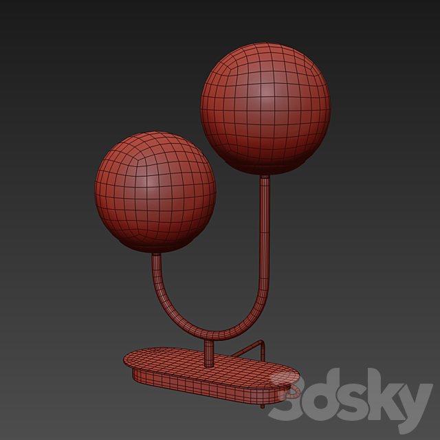 Table lamp IKEA SIMRISHAMN SIMRISHAMN 3DS Max Model - thumbnail 5
