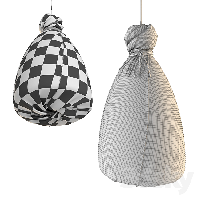 Fabric lampshade 3dskyfree