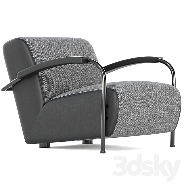 Armchairs from Leolux Lx 3DSMax File - thumbnail 1