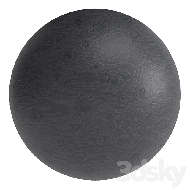 3 Wood Materials PBR 4k 3DS Max Model - thumbnail 3