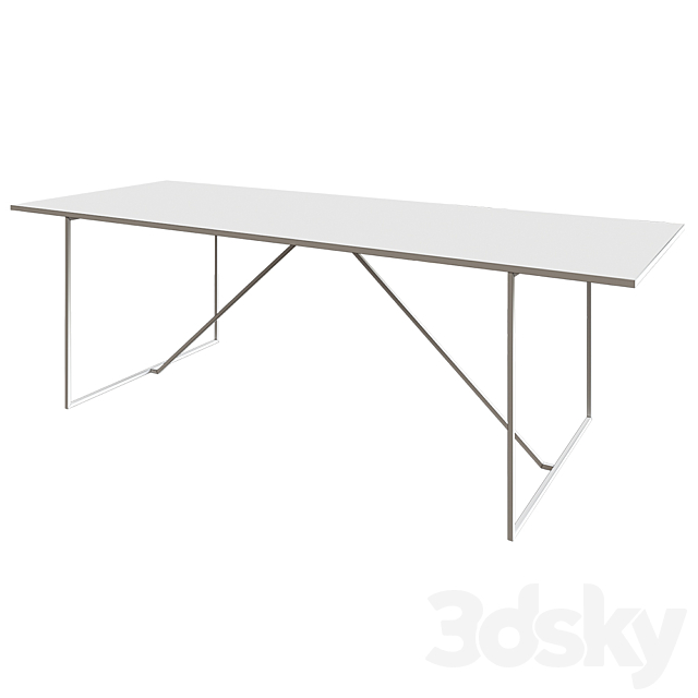 Dining table Gent 3DSMax File - thumbnail 2