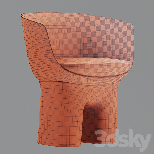 Louis Vuitton - Dolls Chair 3dskyfree