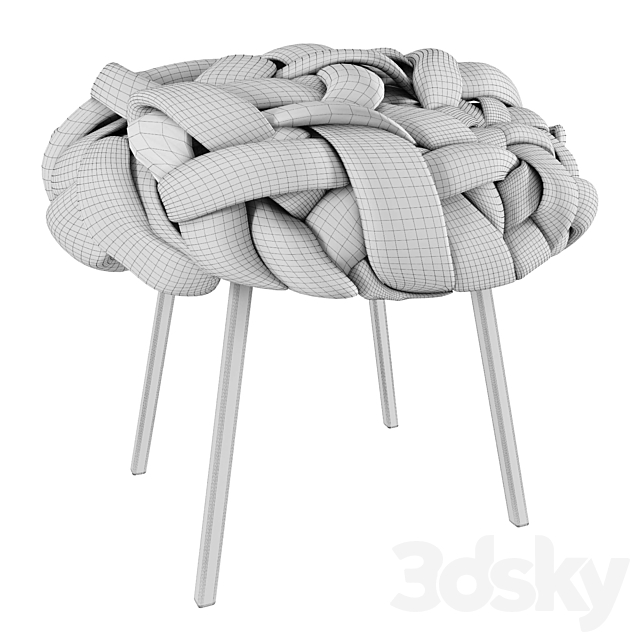 Pouf cloud 3dmodel
