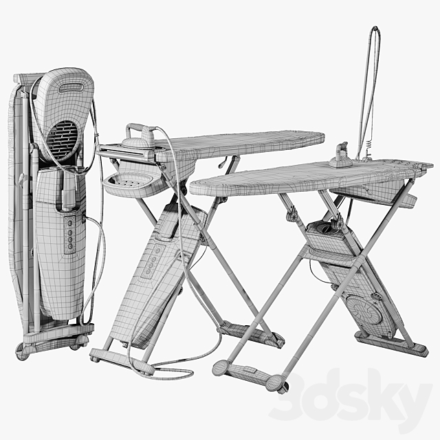 Ironing system Bork i810 _ Set 3dmodel