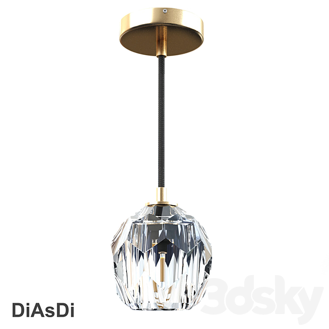 Pendant lamp from DiAsDi 3DSMax File - thumbnail 1