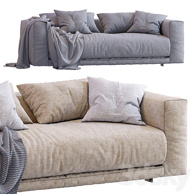 Sofa moss by cor 3dskyfree