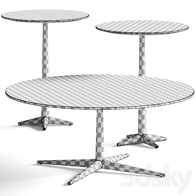 Cantori City Coffee & Side Table 3DSMax File - thumbnail 3