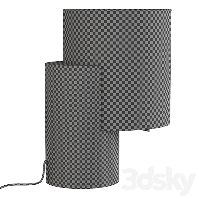Lea table lamp by Matteo Nunziati _ Tato table lamp 3dskyfree