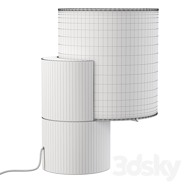 Lea table lamp by Matteo Nunziati _ Tato table lamp 3dmodel