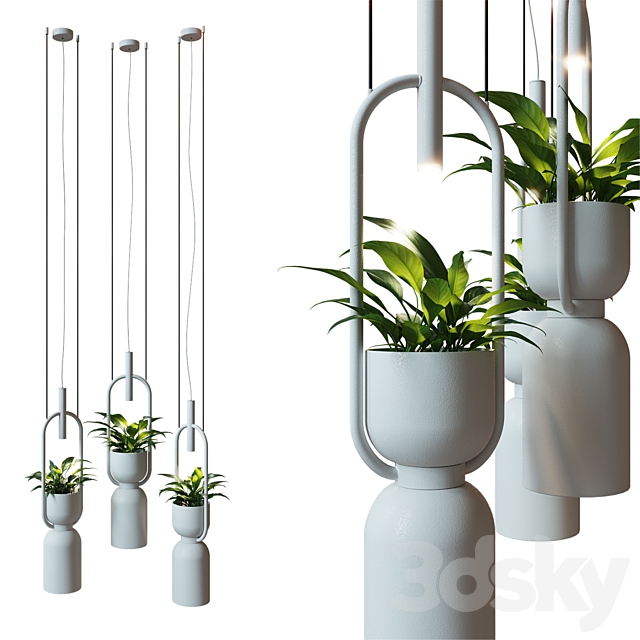 OXYGEN | Pendant lamp By luxcambra 3DSMax File - thumbnail 1