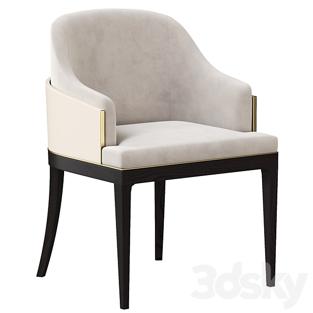 Wolfe Dining Chair 3DSMax File - thumbnail 1
