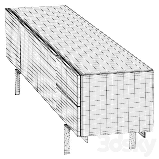 Shoreline Sideboard by MT Studio for Modern Times. 2018. Australia 3dsky