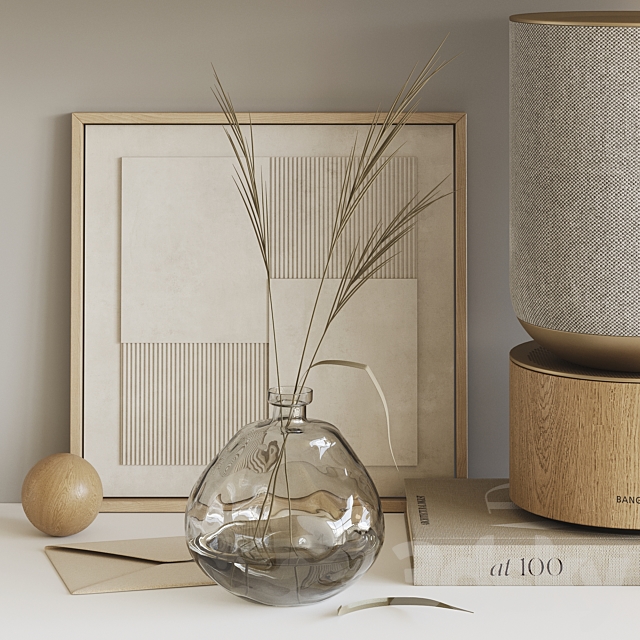 Decorative set with Bang & Olufsen 3d