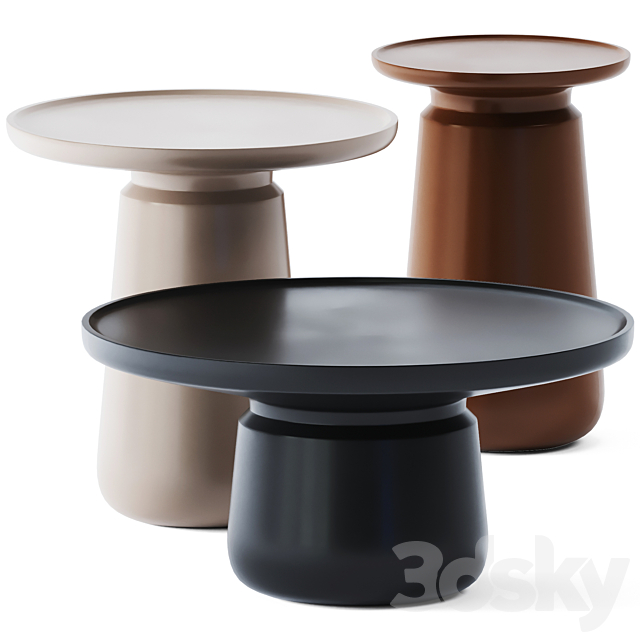 Coffee Side Tables Altana by MMairo 3DSMax File - thumbnail 1