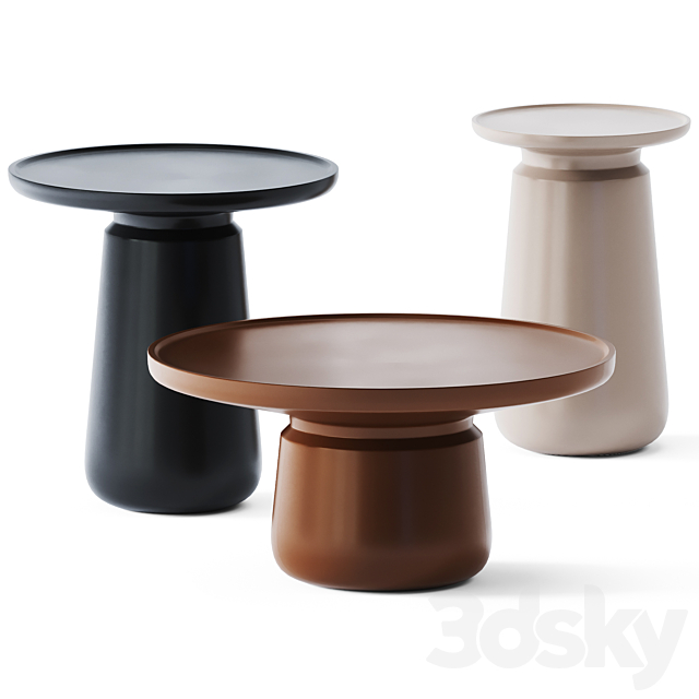 Coffee Side Tables Altana by MMairo 3DSMax File - thumbnail 2