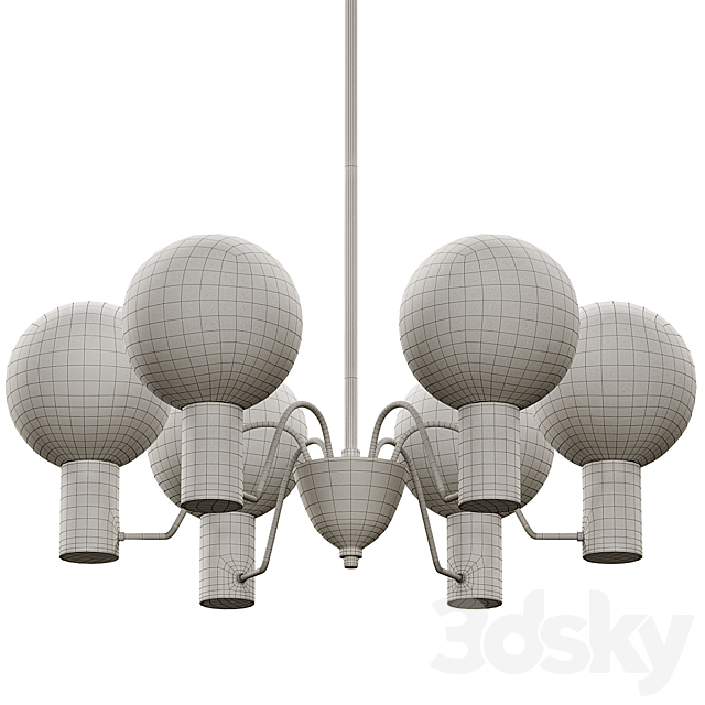 HANS-AGNE JAKOBSSON CEILING LAMP 3d