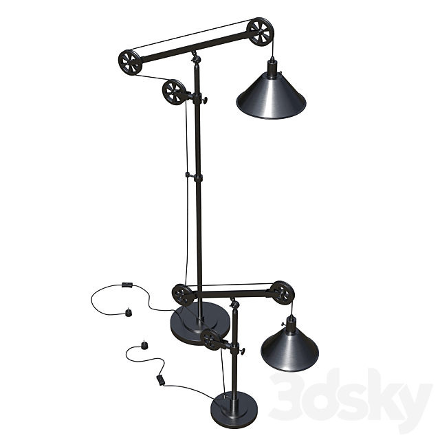Carlisle floor Lamp 3dsky